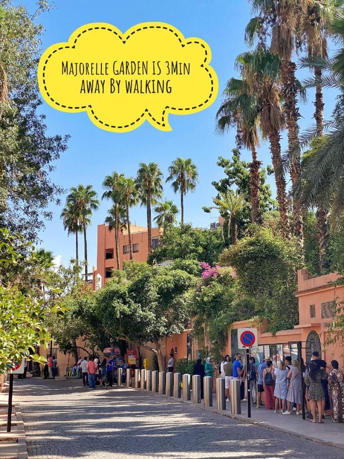 Dreamy Apartment , Exceptional View Of Majorelle Marrakesh Exterior foto